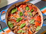 Stuffed Shells with Marinara Sauce & Mushrooms