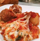 Stuffed Shells with Marinara Sauce & Meatballs