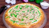 #14 Creamy Garlic Chicken Pizza