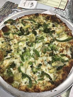 All Green Pizza