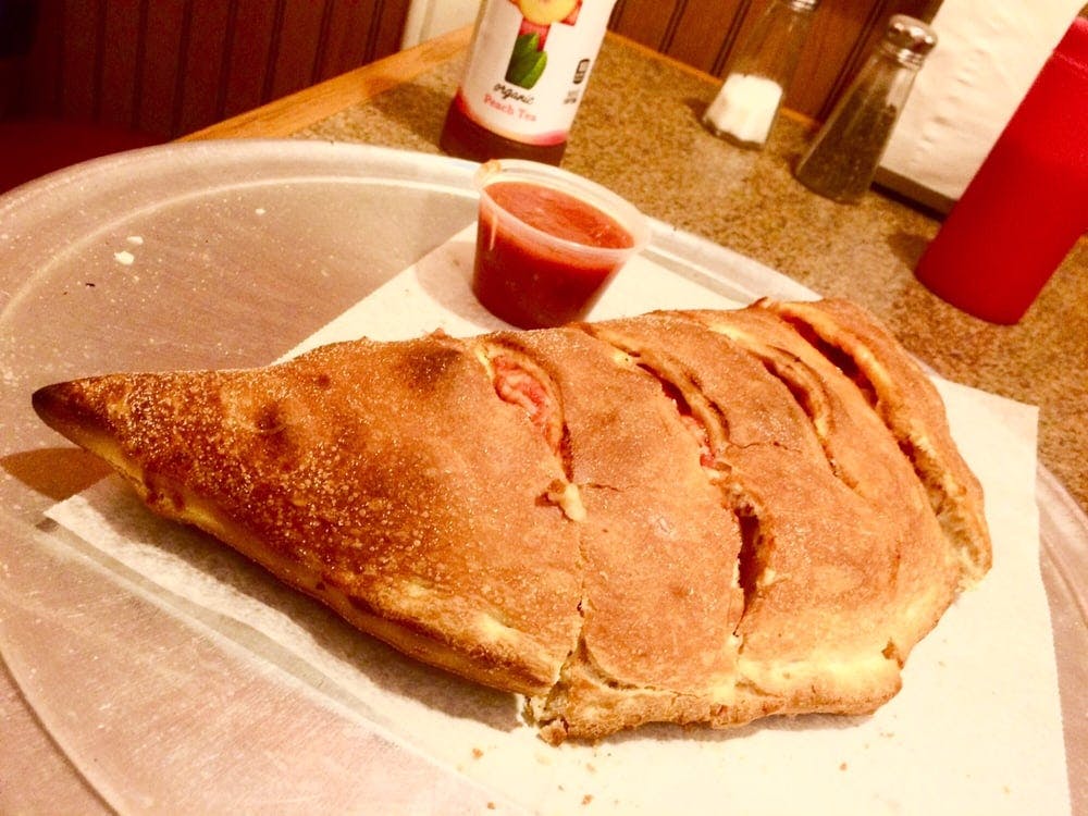 Grilled Chicken Calzone