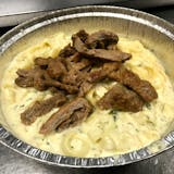 Fettuccine Alfredo with Veal