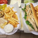 Smothered Grilled Chicken Sub