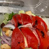 Roast Pepper Roll Salad