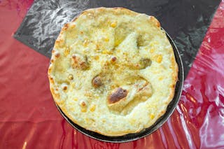 White Pizza with Fontina Cheese
