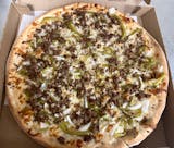 Philly Cheesesteak Pizza