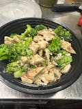 Grilled Chicken with Sauteed Broccoli, Spinach or Broccoli Rabe