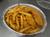 1.Kid's Three Pieces Chicken Fingers & Fries