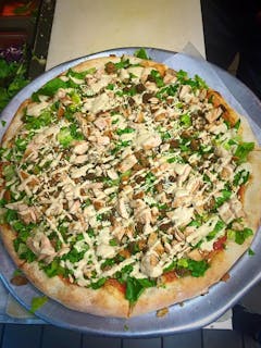Chicken Caesar Pizza