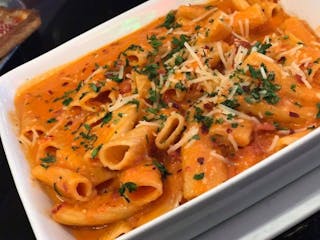 Vodka Rigatoni Lunch