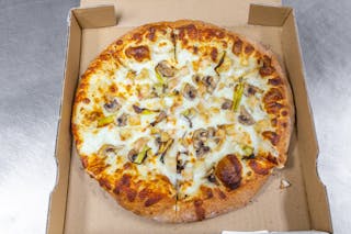 Chicken Alfredo Pizza