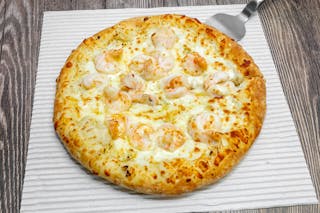Shrimp Scampi Pizza