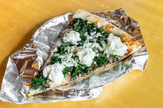 Spinach Florentine Pizza Slice