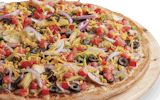 Gluten Free Artichoke Fiesta Pizza