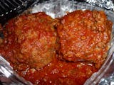 Homemade Jumbo Meatballs