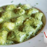 Stuffed Gnocchi al Pesto Dinner