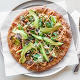 Grilled Chicken Avocado Pizza with Chipotle Sauce