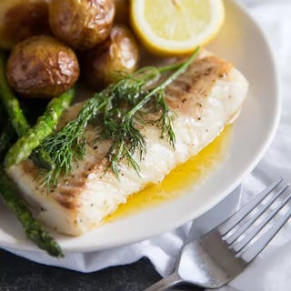 Pan Seared Cod Fish