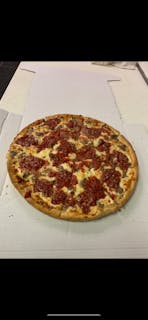 Chicago Style Thin Crust Cheese  Pizza