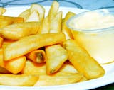 Steak Fries with Cheese Sauce