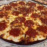 Fried Cheese Pan Pizza