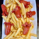 Salchipapa/ french fries