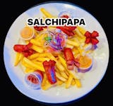 Salchipapa / Fries with Hot Dogs