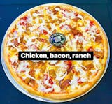 Chicken Bacon Ranch Pizza