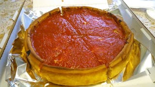 Chicago Style Stuffed Cheese Pizza