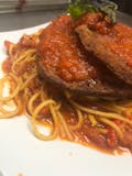 Spaghetti with Chicken Parm