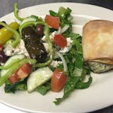 Spanakopita with Greek Salad Lunch