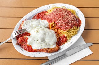 Chicken Parmigiana & Spaghetti