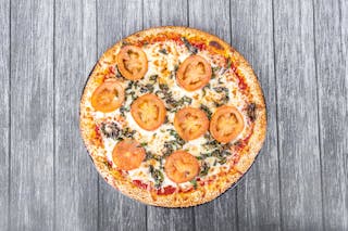 #11 Margherita Pizza Flat Crossed Pizza