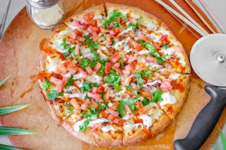 Buffalo Chicken Ranch Pizza