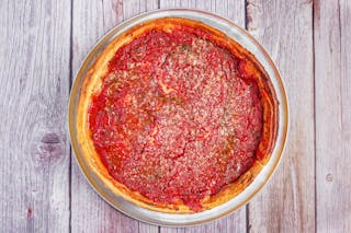 Sausage Stuffed Pizza