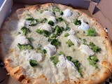 New York Style Ricotta & Broccoli White Pizza