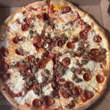 New York Style Meat Lover's Pizza