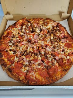 All Meat Pizza