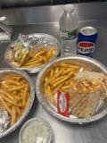 Any Wrap with Fries & Can of Soda