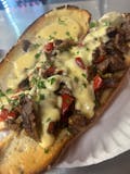 Angelos Cheese steak sandwich