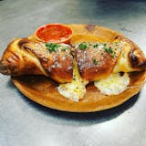 #6 Stromboli with 1 Regular Topping & a Drink Lunch Special