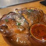 #5 Calzone with Ricotta, 1 Regular Topping & a Drink Lunch Special