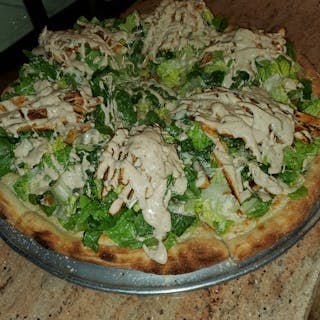 Grilled Chicken Caesar Pizza