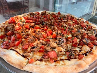 Grilled Chicken Pizza
