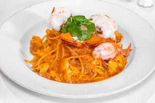 Spaghetti with Lobster & Shrimp