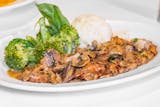 Veal Scaloppine al Funghi