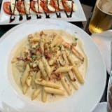 Penne Carbonara with Chicken