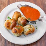 Garlic Knots with Dipping Sauce