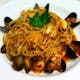 Shrimp, Clams, Scallops & Calamari with Linguini Pasta