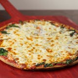 Spinach Classic Thin Crust Pizza
